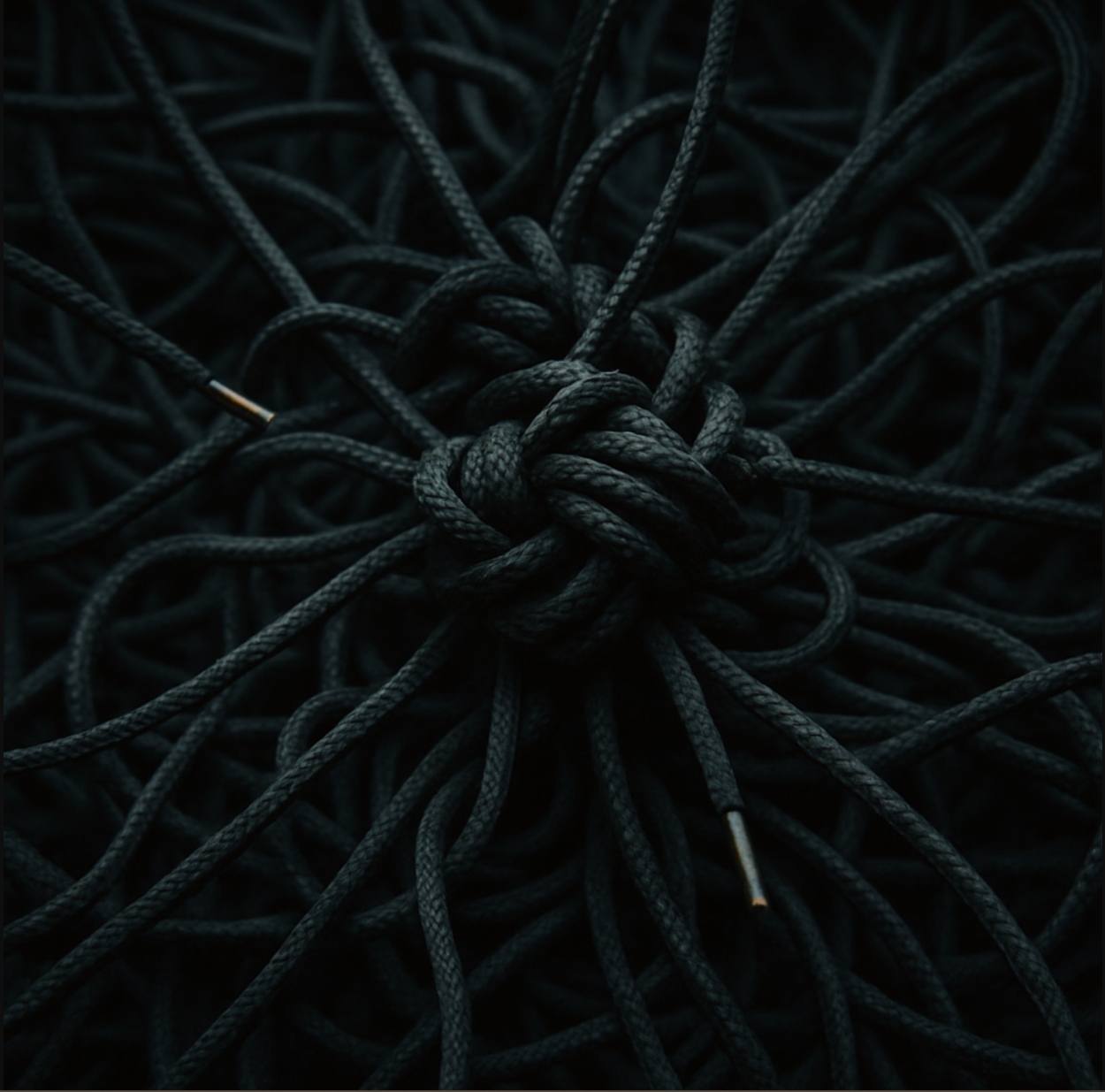 A beautiful knot of shared lives: Shoe’s “Lace Entanglement”